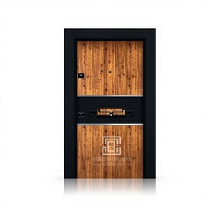 Puerta de Seguridad de Acero con Acabado Manual de Primera Calidad, Anti-Robo, Garantía de 5 Años para Apartamentos, Villas, Residencias de Alta Gama y Hoteles - Product Image 1