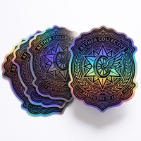 Etiquetas de Película Láser Personalizadas y Impresión de Pegatinas de Vinilo con Corte a Troquel