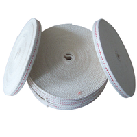 Mèches plates en coton de couleur blanche utilisées sur la lanterne à kérosène et la lampe à huile, mèches de lanterne, mèches de brûleur