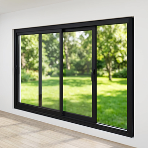 Ventanas Corredizas de Doble Acristalamiento en Oferta 2026, Ventana Corrediza de Aluminio con Vidrio Low-E y Mosquitera - Product Image 2