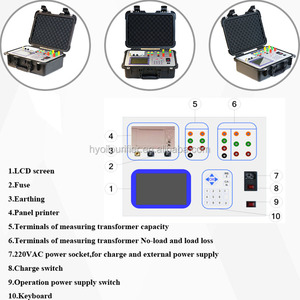 <strong>Transformer</strong> Tester| On <strong>Load</strong> <strong>No</strong> <strong>Load</strong> <strong>Loss</strong> Capacity <strong>Test</strong> <strong>Set</strong> with High Precision for Power <strong>Transformer</strong> Substation Maintenance - Product Image 6