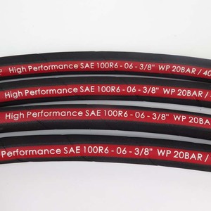 Resistente corrosión y aceite OEM de estilo de calidad EN854 2TE Manguera de <span class=keywords><strong>caucho</strong></span> de fibra de maquinaria de ingeniería - Product Image 1