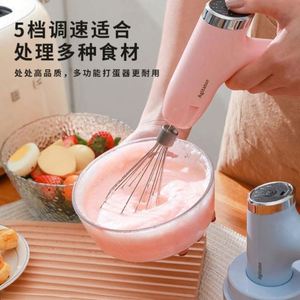 Batidora de Huevos Eléctrica Moderna, Batidora de Crema, Picadora de Ajo, Picadora de Carne, Procesador de Vegetales, Carga USB, para Cocina - Product Image 3