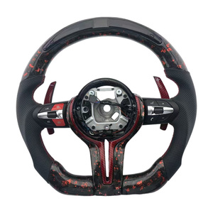 <span class=keywords><strong>Volante</strong></span> de Fibra de Carbono Forjado con LED para <span class=keywords><strong>BMW</strong></span> Serie 3 4 5 F10 F30 F90 F01 F02, Venta Directa de Fábrica - Product Image 1