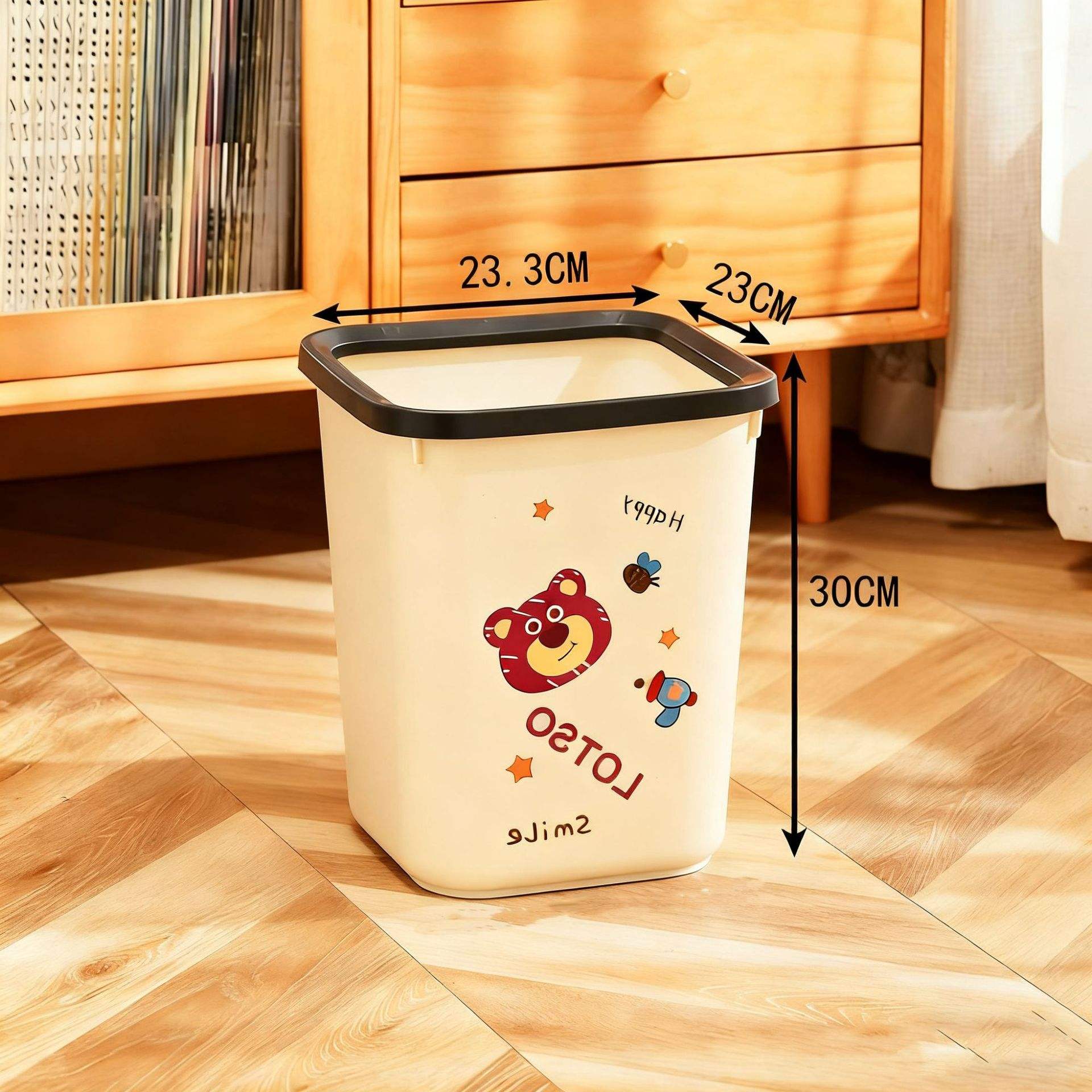 ขนาดใหญ่พร้อมวงแหวนกด [แถมสติกเกอร์การ์ตูน DIY ฟรี]