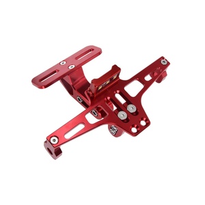 Cadre de <span class=keywords><strong>plaque</strong></span> d'<span class=keywords><strong>immatriculation</strong></span> arrière de moto, pièces de rechange de haute qualité, <span class=keywords><strong>avec</strong></span> éclairage universel - Product Image 1