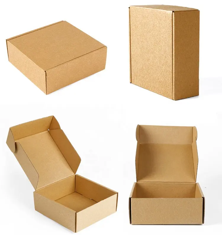 custom hard folding round christmas kraft paper take out box with window for food