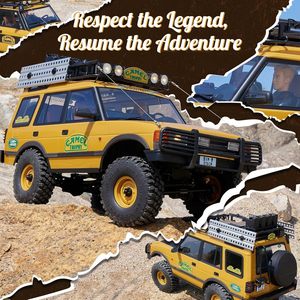 FMS FCX10 Camel Trophy 1/10 <span class=keywords><strong>Land</strong></span> <span class=keywords><strong>Rover</strong></span> <span class=keywords><strong>Defender</strong></span> <span class=keywords><strong>90</strong></span> <span class=keywords><strong>RC</strong></span> Crawler 4WD con Ejes de Portal, Amortiguadores de Aceite, Carrocería Rígida, Modelo Licenciado, RTR - Product Image 5