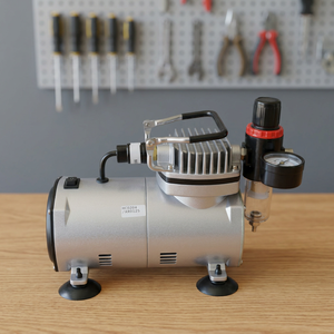 เครื่องอัดอากาศขนาดเล็ก HC0204 แบบไร้น้ำมัน พกพาสะดวก ใช้ไฟ 220V AC ระบายความร้อนด้วยอากาศ สำหรับงานอุตสาหกรรม - Product Image 6