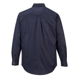 PORTWEST - FR89NAR4XL Bizflame 88/12 Fire resistant navy blue <b>shirt</b> - EAN 5036108267668 <b>FLAME</b> RESISTANT WORKWEAR - Product Image 2