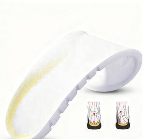 Semelles orthopédiques MediFootCare HY HY332 en PU avec soutien <span class=keywords><strong>de</strong></span> la voûte plantaire, absorption des chocs, <span class=keywords><strong>semelle</strong></span> intérieure <span class=keywords><strong>de</strong></span> chaussure, coussin <span class=keywords><strong>de</strong></span> talon en <span class=keywords><strong>forme</strong></span> <span class=keywords><strong>de</strong></span> U, fasciite, sport - Product Image 5