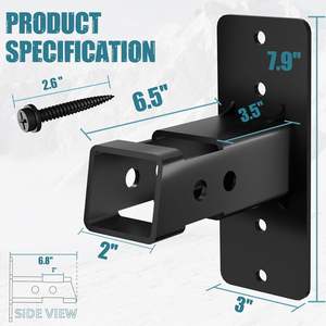 Porte-vélos et porte-bagages à <span class=keywords><strong>montage</strong></span> mural de 2 "Organisateur mural de <span class=keywords><strong>garage</strong></span> pour <span class=keywords><strong>attelage</strong></span> de remorque Rangement récepteur d'<span class=keywords><strong>attelage</strong></span> - Product Image 3