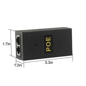 Adaptateur <span class=keywords><strong>Rj45</strong></span> 48V 5.0 a, pour ordinateur de bureau, 2 vestes Gigabit, Module d'injection électrique, Ethernet, PoE 48V - Product Image 1