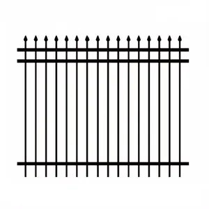 Customized Ultimate security fencing Beautiful Steel Palisade Security Fencing