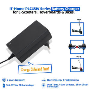 Vente en gros du fabricant <span class=keywords><strong>Chargeur</strong></span> de scooter 24V 1,5 A avec prise à 3 broches pour Razor E100 E200 E300 Dirt Bike <span class=keywords><strong>Chargeur</strong></span> de scooter rapide - Product Image 5