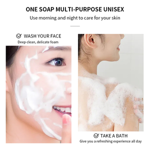 Tre than handmade xà phòng làm sạch sâu làm sạch cơ thể tắm tắm hữu cơ tre than xà phòng - Product Image 5