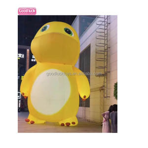 Outdoor-Dekoration Marke Logo <span class=keywords><strong>Promotion</strong></span> Aufblasbares Maskottchen Werbe modell Fixed Walking Cartoon Walking Aufblasbarer Ballon - Product Image 1
