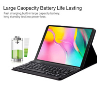 Penutup Casing Keyboard untuk Samsung Galaxy Tab S5E 10.5 Inci SM-T720 SM-T725 USB Baru Mendukung Bahasa Rusia Spanyol Inggris Korea Arab