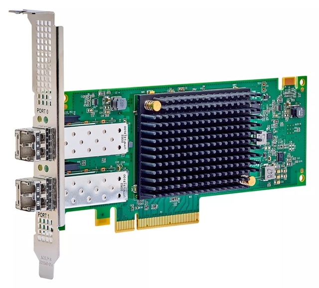 Emulex LPE36002-M64 Internal Wireless Server Host Bus Adapter PCIe 4.0 X8 64Gb Fibre Channel Gen 7 in Stock