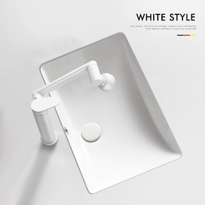 Ceramic Undermount Sink Square Single <b>Basin</b> Bathroom Vanity Stone <b>Basin</b> No Hole Faucet Mount Smooth Glaze Spraying - Product Image 4