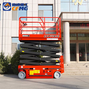 Elevador <span class=keywords><strong>de</strong></span> tijera portátil <span class=keywords><strong>de</strong></span> 6m, 8m, 10m, 12m, plataforma <span class=keywords><strong>de</strong></span> elevación aérea hidráulica móvil - Product Image 5