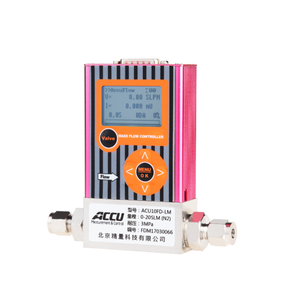 ACCU dijital kütle akış kontrolörü basınç regülatörü 3000SLM termal gaz kütle akış ölçer - Product Image 4