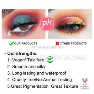 L117 tùy chỉnh mới phổ biến nhãn hiệu riêng long lanh không thấm nước Eyeshadow Palette - Product Image 4