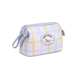 Lehuo Travel Cosmetic Bag Small Portable Zipper <b>Makeup</b> <b>Case</b> For Travel And Daily Use - Product Image 5