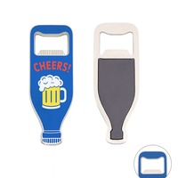 Décapsuleur magnétique en métal émaillé rigide avec logo personnalisé en relief pour promotion de bar ou cadeau