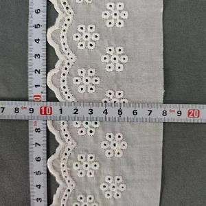 5-10cm robe de soirée crocheté coton <span class=keywords><strong>France</strong></span> dentelle Applique brodé oeillet garniture pour robes couture matériaux et accessoires - Product Image 3