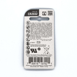 銀酸化物電池1.5 V - 3 V Cr2032リチウム電池コインボタン電池オリジナルブランド - Product Image 4