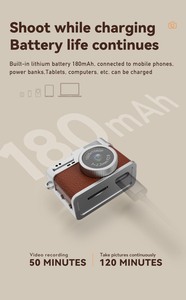 Digitale 1080P Compact Point-und Shoot-Kamera Kinder kameras für die Fotografie 0,96-Zoll-Display Studenten Teenager Erwachsene Mädchen Junge PQ387 - Product Image 3