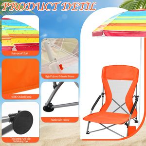 Grand parapluie de plage Oxford 1.8M 2 M 2.2M 3M Grand parapluie d'extérieur pour marché commercial pour la stabilité - Product Image 5