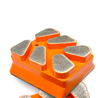 Bloc abrasif diamanté à liaison métallique Frankfurt pour polissage 180 #   Maille OEM pour le traitement du quartz céramique, du granit et du marbre