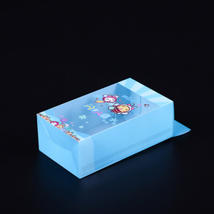 กล่องใส่พัดลม PVC น่ารักขนาดเล็กกล่องของขวัญพลาสติกพับใสพร้อมวัสดุรีไซเคิล - Product Image 6