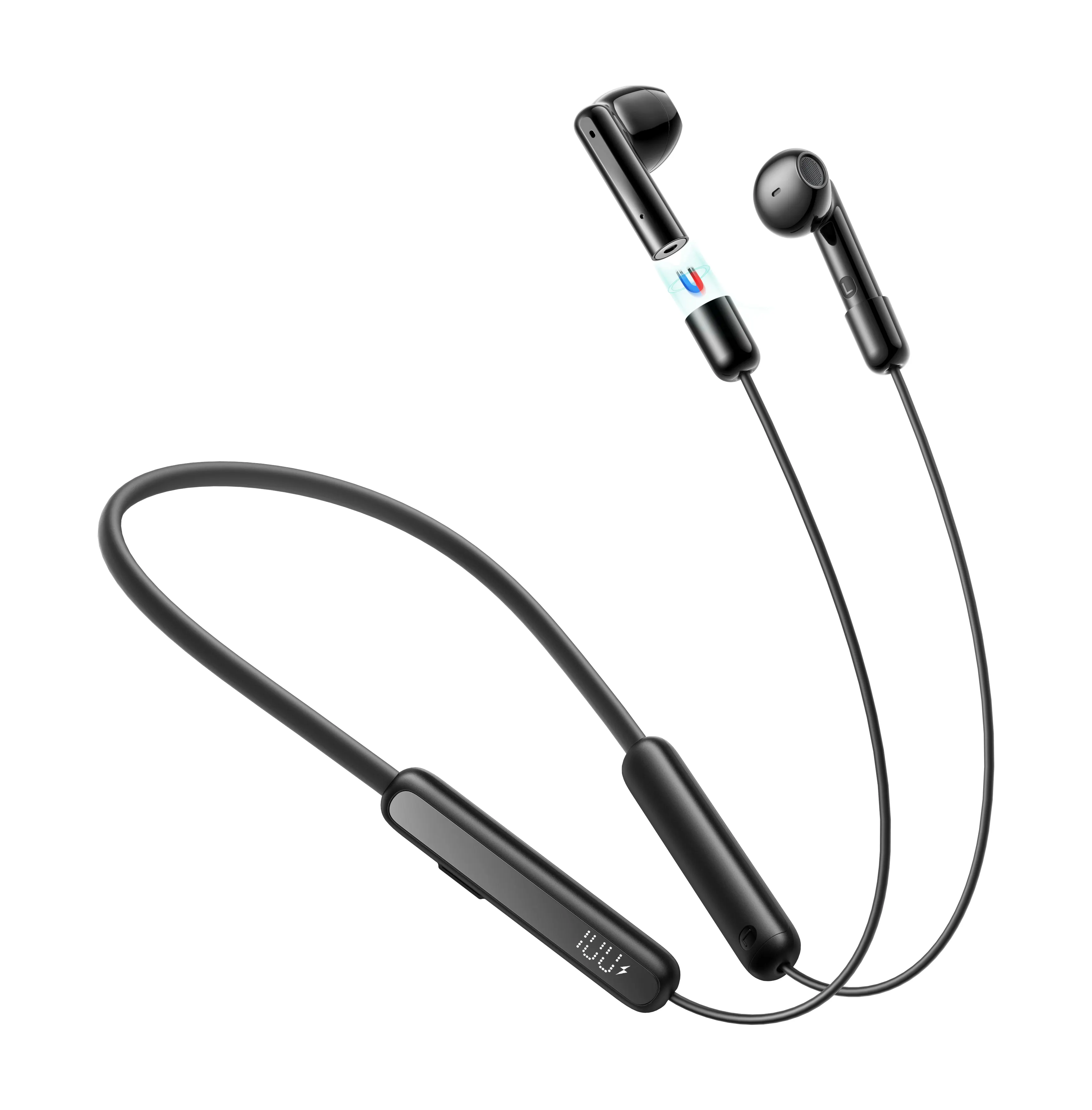 JOYROOM Großhandel Hals Hand Wireless Wear 2 in 1 Knospen In Ear Kopfhörer TWS Wireless Earbuds Gaming Ear phones