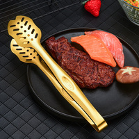 Pinces alimentaires en acier inoxydable épaissi, légères, compatibles lave-vaisselle, écologiques, avec poignée ergonomique, multi-usages pour barbecue et buffet