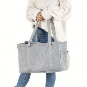 Bolsa de Tela de Algodón Personalizada, Bolsa de Compras Ecológica para Supermercado, Bolsas Reutilizables de Gran Capacidad para Mujer - Product Image 5