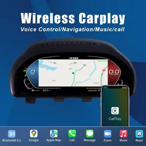 Nuevo Medidor Automotriz para BMW X5/X6 E70/E71 2006-2013, Velocímetro Digital LCD Actualizado con Carplay - Product Image 3