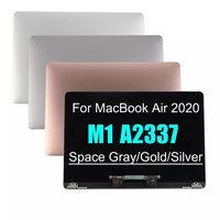Nouvel assemblage d'écran LCD 13.3 "pour Apple MacBook Air A2337 M1 2020 EMC3598 remplacement d'écran d'ordinateur portable argent/gris sidéral