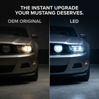 Luces eadlight de tipo ynamic para coche, accesorios de iluminación para coche, 2010-2014