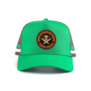 Gorra de Dos Tonos, Gorra de 5 Paneles, Gorras de Malla de Algodón, Gorras Personalizadas <span class=keywords><strong>9forty</strong></span>, Gorra Trucker con Marco Profundo, Gorra Trucker con Doble Raya - Product Image 1