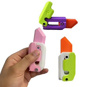 Hw 3D trọng lực dao tiktok cùng Củ Cải dao giải nén Push thẻ nhỏ vui vẻ đồ chơi in ấn mới lạ thần tài đồ chơi cho trẻ em người lớn - Product Image 1