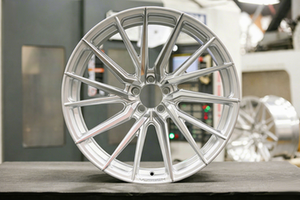 Jantes en alliage forgé chromées concaves profondes 18-21 pouces 5x112, directement de l'usine, pour <span class=keywords><strong>Audi</strong></span> <span class=keywords><strong>S3</strong></span> S4 S5 A5 A8 Q5 Q7, jantes de luxe modifiées pour voitures - Product Image 6