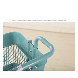 Chariot de rangement multifonctionnel amovible pour cuisine, salle de bain, salon et salon de coiffure, avec étagère latérale et plateau à collations, vente en gros - Product Image 2