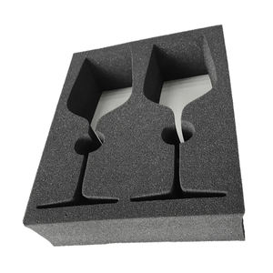 กล่องของขวัญพร้อมช่องใส่โฟมบรรจุภัณฑ์โฟมแบบย่อยสลายได้แผ่นโฟมสีดำสำหรับป้องกันวัสดุโฟม - Product Image 4