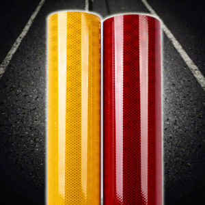 Rouleau de <span class=keywords><strong>film</strong></span> réfléchissant en acrylique PET rétro blanc cristal de qualité technique, non auto-adhésif, matériau imperméable - Product Image 3