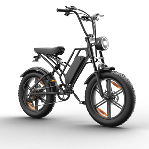 Bicicleta Eléctrica de 20 Pulgadas y 7 Velocidades con Pantalla LCD para Adultos, Tres Marchas Ajustables, Frenos de Disco, Modelo E500, Cuadro de Acero de Alto Carbono, Precio al por Mayor - Product Image 1