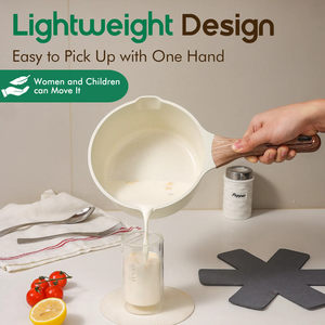 Dreeko – Nouvel ensemble d'ustensiles de cuisson de luxe antiadhésifs, compatibles four et lave-vaisselle, 15 pièces (20/24/<span class=keywords><strong>28</strong></span>/32 <span class=keywords><strong>cm</strong></span>) – Casseroles, poêles à frire profondes, compatibles <span class=keywords><strong>induction</strong></span> – Faible MOQ - Product Image 5