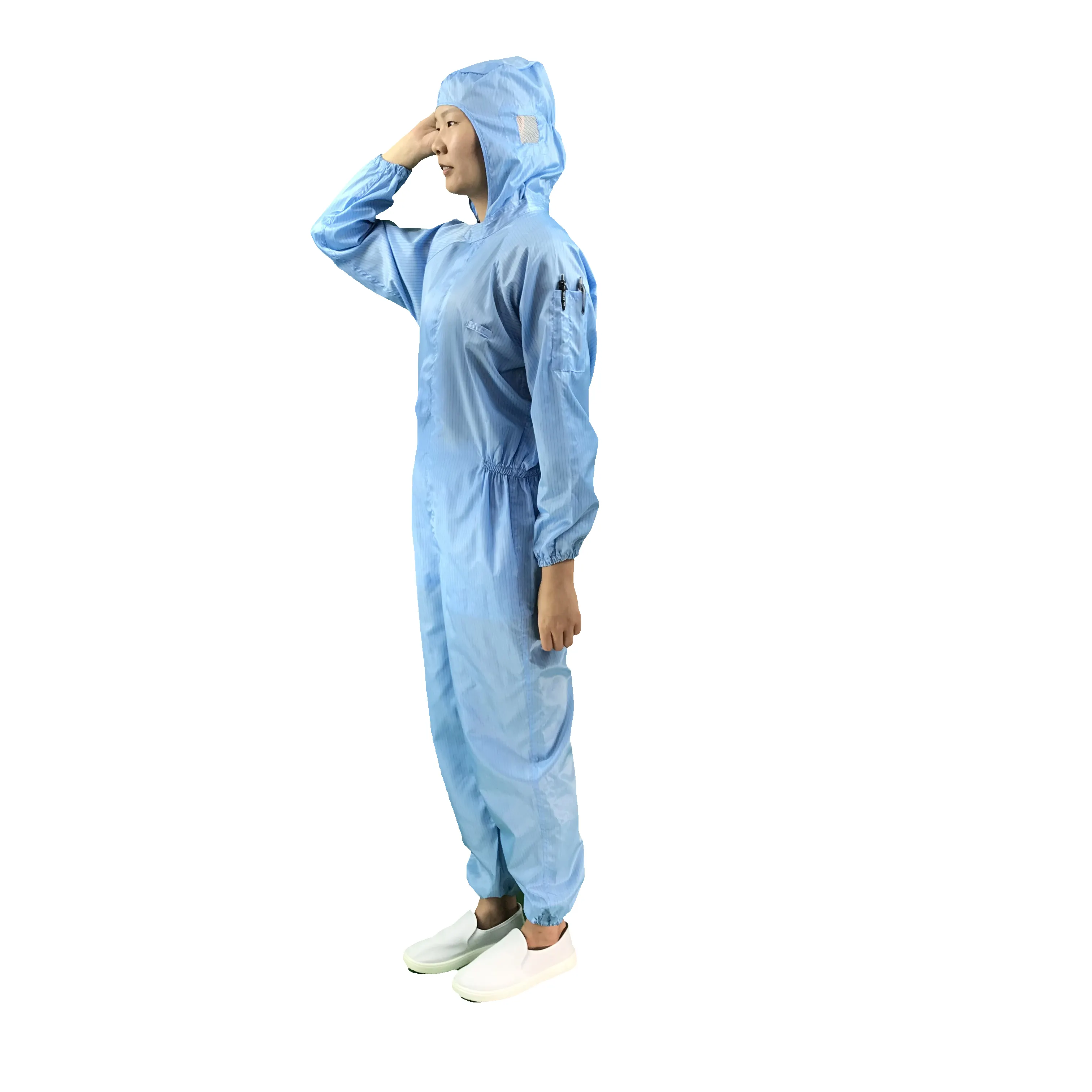 Jejor phòng sạch có thể giặt bảo hộ lao động ESD Coverall áo chống tĩnh điện làm việc quần áo chống tĩnh điện